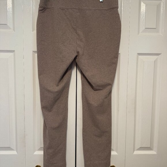 LANDS' END Women's Starfish Mid Rise Slim Leg Elastic Waist Pull On Pants - Picture 2 of 6